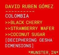 David Ruben Gomez Label