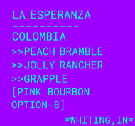 La Esperanza Label