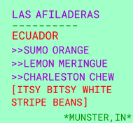 Las Afiladeras Label