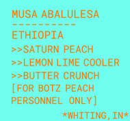 Musa Abalulesa Label