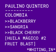 Paulino Quintero Label