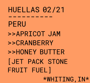 Huellas label